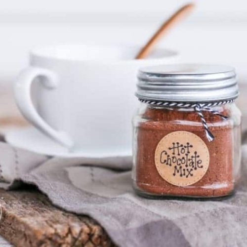 Homemade Paleo Hot Chocolate Mix {with Low-Carb & Primal options}