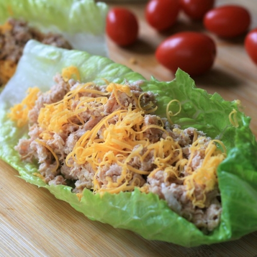 Tuna Lettuce Wraps