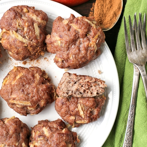 Paleo Whole30 Apple Cinnamon Breakfast Sausage