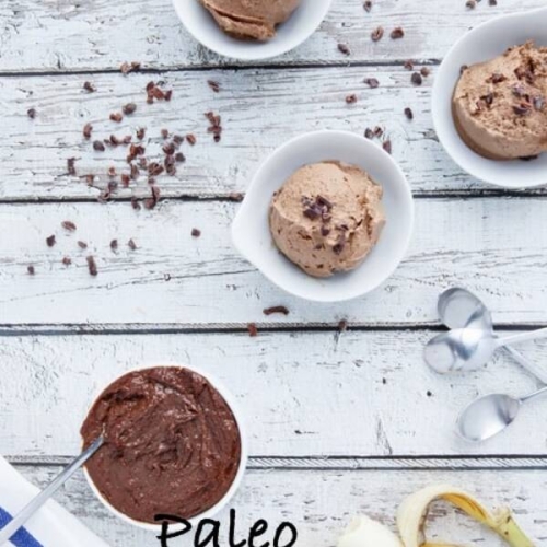 Paleo Nutella Banana Ice Cream