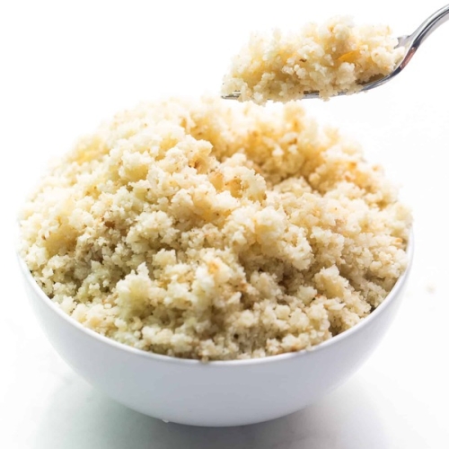 Homemade Cauliflower Rice (Paleo, Whole30)