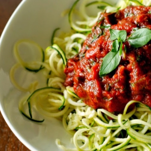 Paleo Zucchini Spaghetti