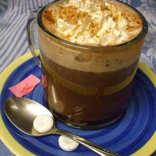 Lazy, Low Calorie Minted Mocha