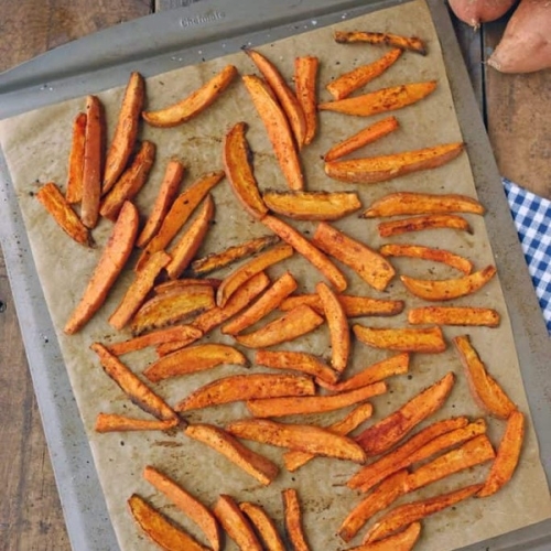 Simple Sweet Potato Fries (Paleo + Whole30)