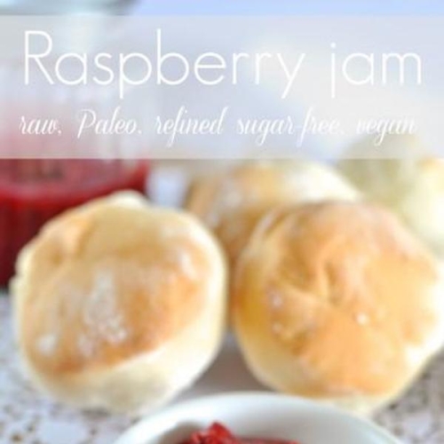 Paleo raspberry jam