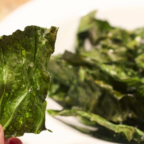 Paleo Crispy Baked Collard Chips (AIP)