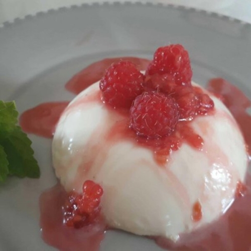 Panacota with Raspberry Sauce – Paleo Recipe — Steemit