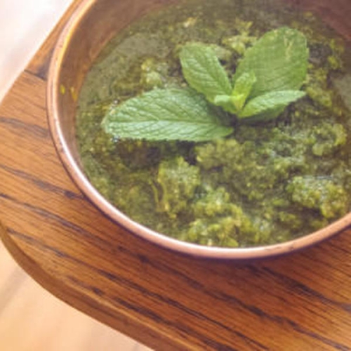 Everyday Low Calorie Mint Pesto