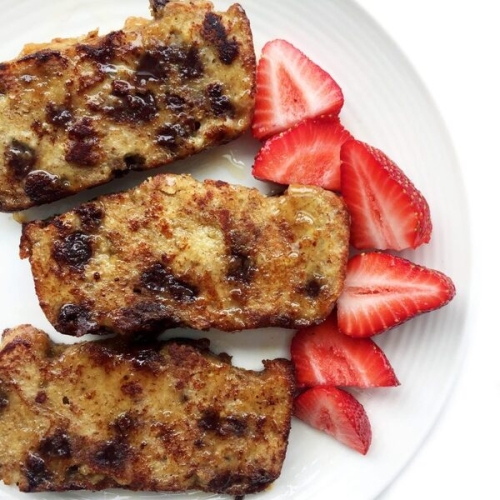 Paleo Banana Bread French Toast