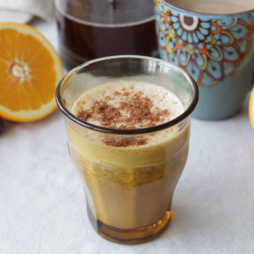 Orange Gingerbread Protein Smoothie