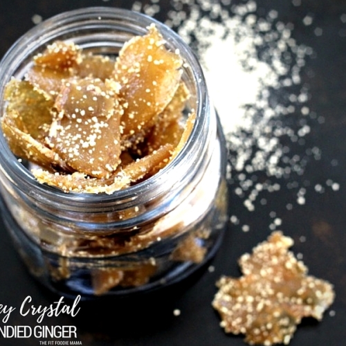 Honey Crystal Candied Ginger Recipe {Paleo}