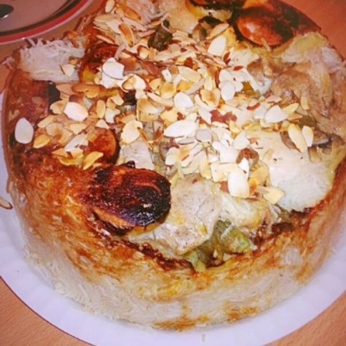 Makhlouba with Chicken (Arabic Dish “Upside-Down”)