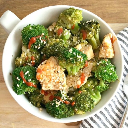 Asian Sesame Chicken & Broccoli