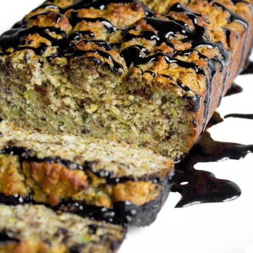 Paleo Chocolate Banana Zucchini Bread