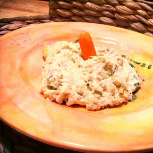 Skinny Maryland Crab Dip Appetizer