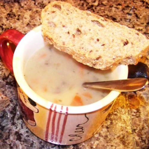 Chicken and Brown Rice Soup