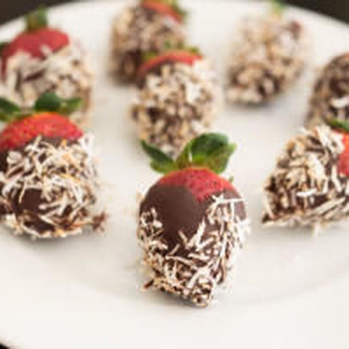 Paleo Chocolate Covered Strawberries And B