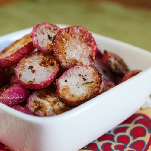 Herb Roasted Radishes