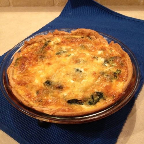 Quiche Lorraine- Paula Dean’s but Reduced Calorie