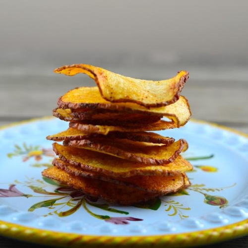 Homemade Low Calorie Potato Chips