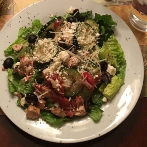 LOW CARB Greek Chicken Salad