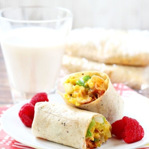 Western-Style Breakfast Burritos