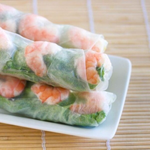 Teresa’s summer rolls (3 rolls are 1 serving)