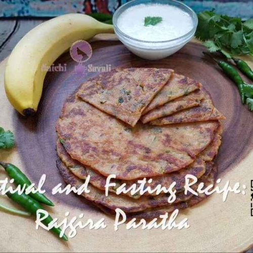 Rajgira/amaranth Paratha – Low Calorie Paratha