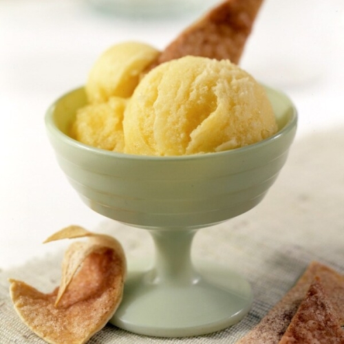 Golden Pineapple Sorbet