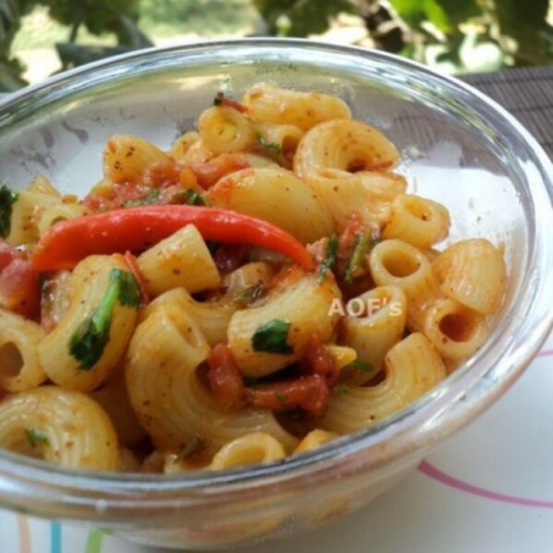 Pasta With Kasundi Sauce (Low-calorie Snacking)