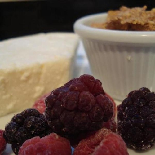 Guilt-Free Crustless Ricotta Cheesecake