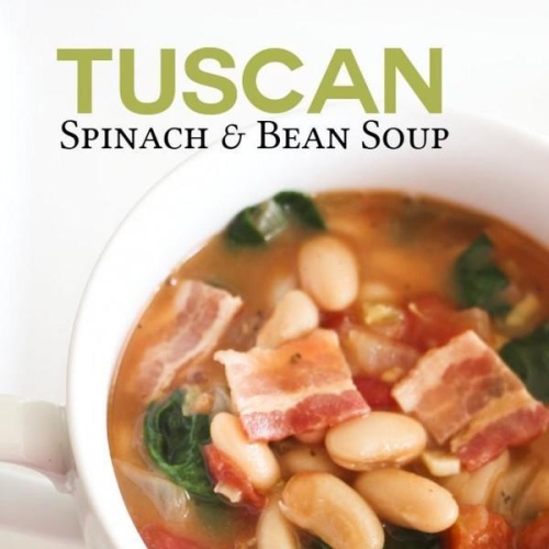 Tuscan Spinach and Bean Soup