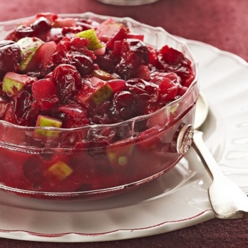 Ginger-Pear Cranberry Sauce