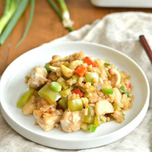 Cashew Chicken Bake