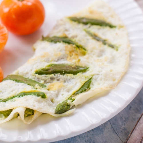 Low Calorie Asparagus & Egg Whites