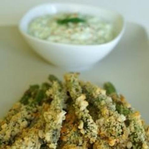 Low Calorie Crunchy Asparagus with Ranch D