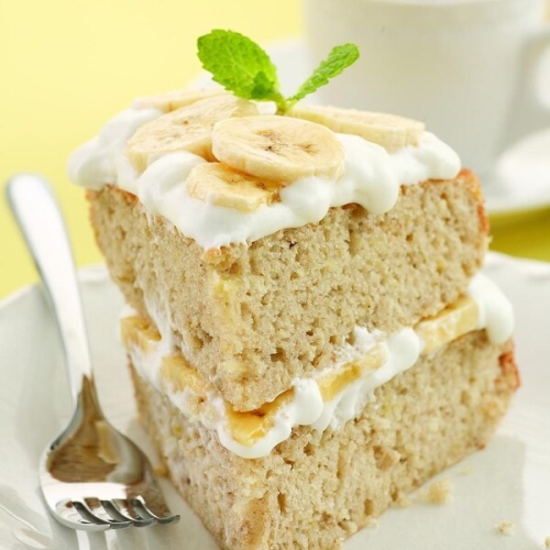 Banana Cream Layer Cake