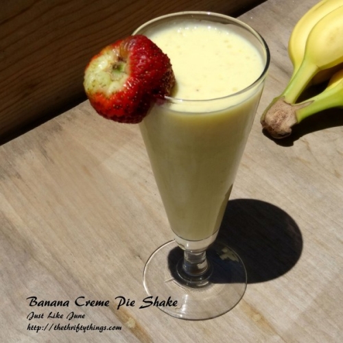 Banana Cream Pie Shake #recipe