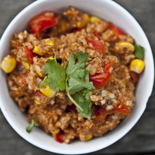 Slow Cooker Savory Mexican Oats