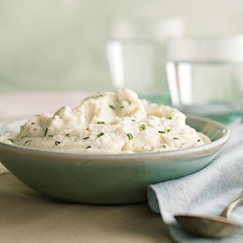 Dill-Havarti Mashed Cauliflower