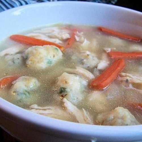 Low Calorie Yet Delicious Chicken And Baby Dumplings