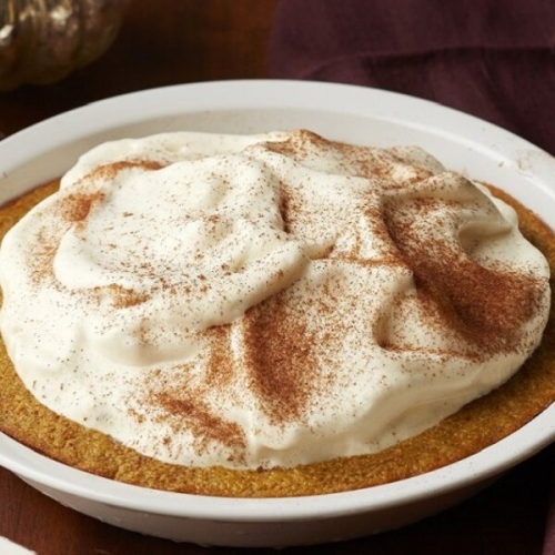 Crustless Pumpkin Pie