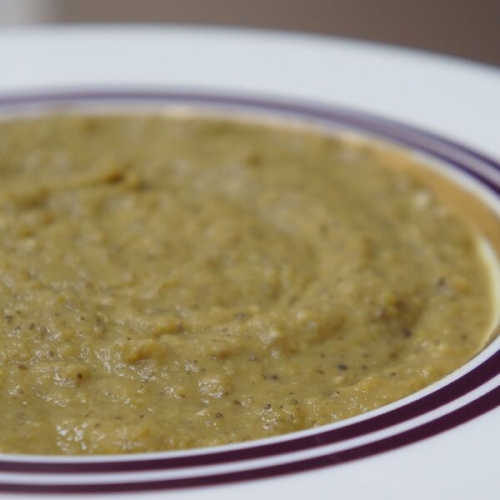 Split Pea and Mushroom Soup – Vegetarian Style