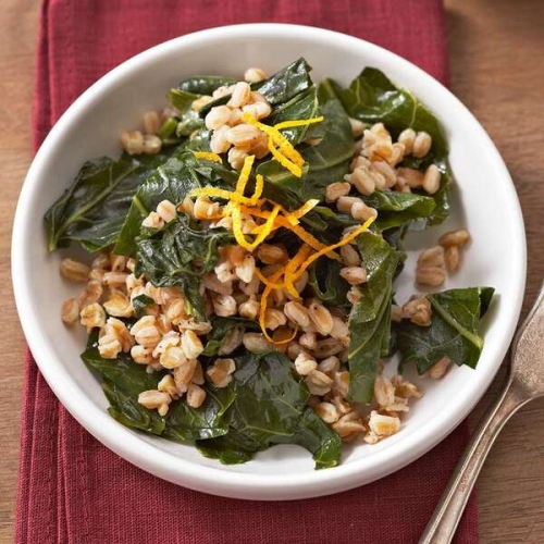 Farro & Collard Greens