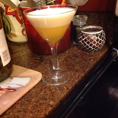 Orange Creamsicle Martini (Low Calorie!)