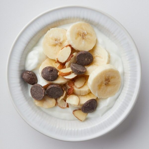 Yogurt Banana Sundae