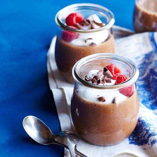 Raspberry Chocolate Mousse