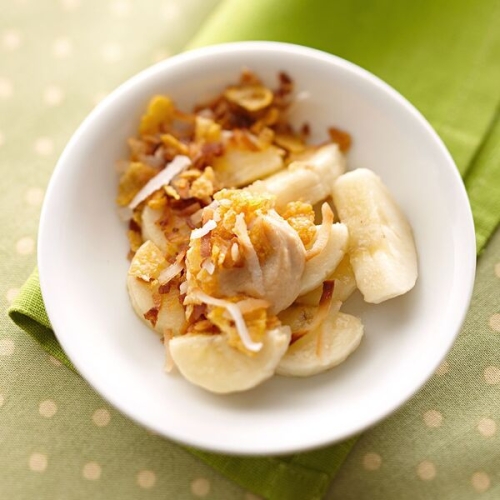 Coconut-Topped Bananas