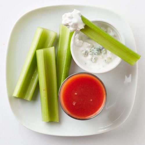 Celery & Blue Cheese Dip with Tomato Juice