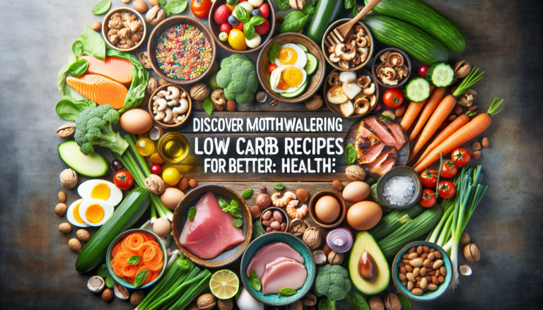 Discover Mouthwatering Low Carb Recipes for Better Health